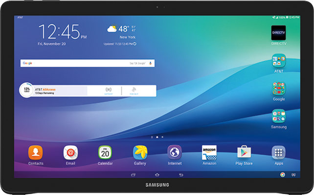 Galaxy View 大画面18.4 Samsung Galaxy View tablet with 18.4-inch